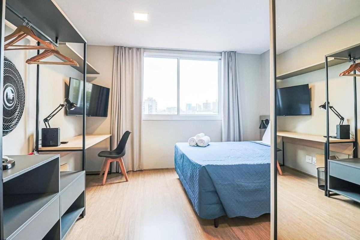 Encantador Studio No Bras Com Piscina/Metro Bras São Paulo Eksteriør bilde