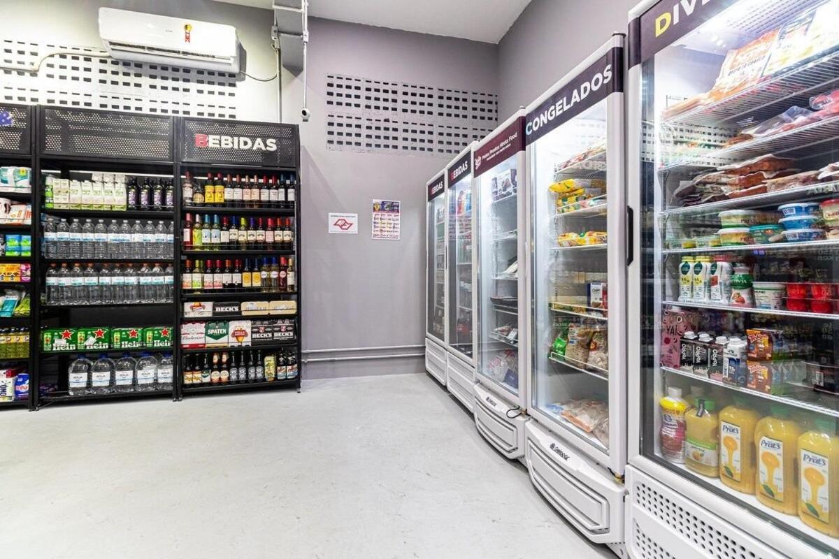 Encantador Studio No Bras Com Piscina/Metro Bras São Paulo Eksteriør bilde